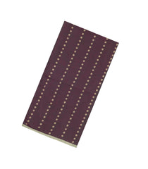 Dark Brown Handloom Bengal Cotton Saree With Floral Motifs-BG1988