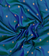 Royal Blue Woven Pure Silk Saree With Zari Buttas-KA16904