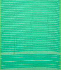 Aquamarine Woven Chirala Cotton Saree With Zari Stripes-CR1336