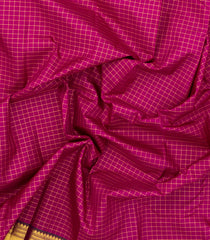 White Handloom Korvai Kanchipuram Silk Saree With Buttas & Contrast Border-KA14020