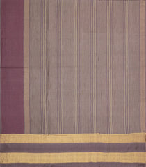 Lilac Woven Tussar Saree With Stripes-TU3354