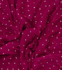 Magenta Woven Synthetic Blended Tissue Saree With Embroidered Motifs-EN2030