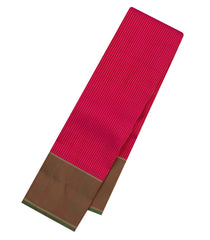 Pink Handloom Kanchipuram Silk Saree With Dotted Stripes-KA15139