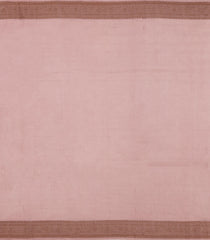 Baby Pink Woven Tussar Silk Saree With Floral Motifs-TU3142