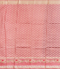 Maroon Woven Banarasi Poona Silk Saree With Buttas & Contrast Meena Border-BP1040