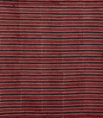 Black Woven Bengal Cotton Saree With Contrast Border-BG1880