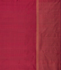 Maroon Handloom Kanchipuram Silk Saree With Temple Border-KA15057-Maroon