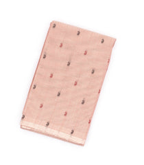 Baby Pink Handloom Rasipuram Cotton Saree With Mango Motifs