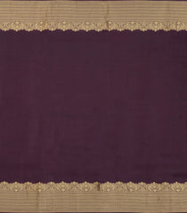 Rust Handloom Soft Silk Saree With Floral Buttas-SO4680
