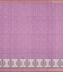 Pink Printed Synthetic Tussar Silk Saree With Zari Border-SY0020