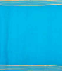 Bottle Green Woven Mysore Silk Saree With Contrast Zari Border-MS3809