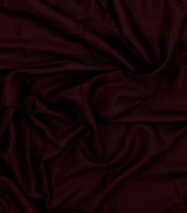 Dark Maroon Woven Mysore Silk Saree With Zari Border-MS3429