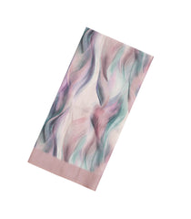 Dusty Pink Printed Synthetic Tussar Saree With Abstract Motifs-BL5372