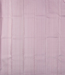 Grey Handloom Kanchipuram Silk Saree With Floral Jaal Motifs - KA14649