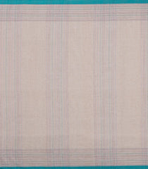 Taupe Handwoven Bengal Cotton Saree With Stripes-BG1495