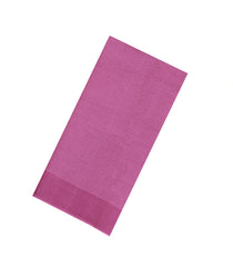 Dusty Pink Printed Tussar Silk Saree With Stripes-TU3377