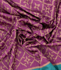 BubbleGum Pink Woven Synthetic Dupion Saree With Bird Motifs & Contrast Border-BL4477