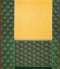 Gold Handloom Tissue Korvai Kanchipuram Silk Saree With Floral Buttas & Meena Border-KA13489