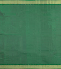 Dark Purple Handloom Kanchipuram Silk Saree With Stripes & Buttas-KA15950