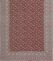 Dusty Peach Woven Synthetic Blended Saree With Embroidered Motifs-EN2045