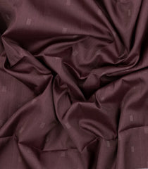 Dark Lilac Handloom Soft Silk Saree With Stripes & Contrast Border-SO4614