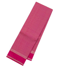 Pink Woven Pure Silk Saree With Zari Checks-EC2604