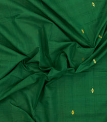 Green Woven Kadappa Cotton Saree With Buttas-KN0741