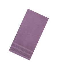 Lilac Woven Tussar Silk Saree With Dotted Stripes-TU3310