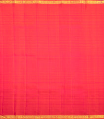 Pink Handloom Kanchipuram Silk Saree With Zari Buttas & Border-KA16179