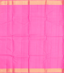 Candy Pink Handloom Kanchipuram Silk Saree With Buttas & Zari Border-KA13187