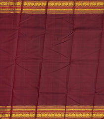 White Handloom Korvai Kanchipuram Silk Saree With Thazampoo Rekku Border-KA13042