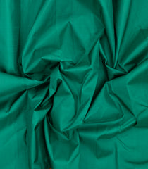 Sea Green Handloom Korvai Kanchipuram Silk Saree With Mustard Border-KA16712
