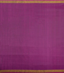Dark Magenta Handloom Rajkot Patola Silk Saree With Ikat Floral Motifs-IK0585