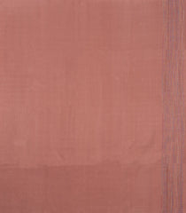 Dusty Peach Handloom Soft Silk Saree With Meena Floral Motifs-SO4570