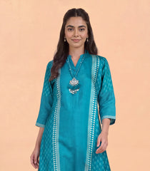 Aqua Blue Co-ord Set-CO5019
