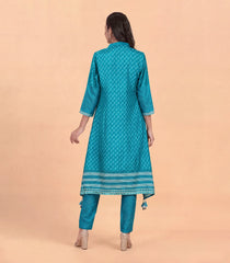 Aqua Blue Co-ord Set-CO5019