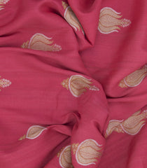 Pink Handwoven Benares Silk Saree