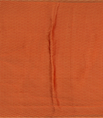 Orange Handwoven Benares Silk Saree -Orange