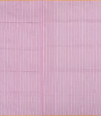 Bubble Gum Pink Handloom Banarasi Cotton Saree With Floral Motifs-BubbleGum Pink