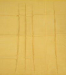 Mustard Handwoven Banarasi Organza Saree With Diamond Buttas-Mustard