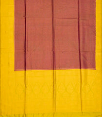 Magenta Woven Blended Softy Saree With Floral Motifs-Magenta