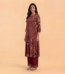 Kurta Sets Brown Printed Kurta Set-RC5668