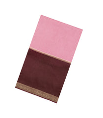 Baby Pink Woven Blended Viscose Saree With Zari Checks-BL5703