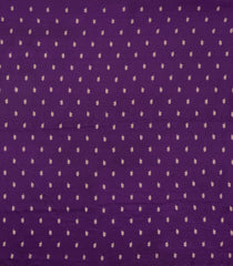 Lavender Woven Blended Viscose Saree With Zari Stripes-BL5706