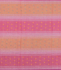 Multi Color Woven Linen Saree With Stripes-LI0725