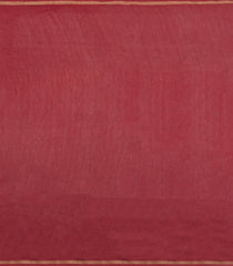 Hot Pink Printed Jaipur Cotton Saree With Abstract Motifs-JC1587
