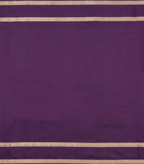 Purple Handloom Kanchipuram Silk Saree With Bomkai Motifs-KA15761