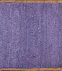 Navy Blue Handloom Maheswari Silk Cotton Saree With Floral Buttas-SC4918