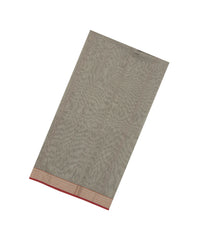 Grey Handloom Maheswari Silk Cotton Saree With Zari Border-SC4912