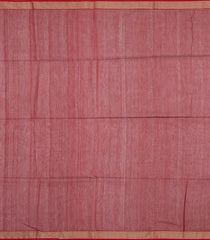 Grey Handloom Maheswari Silk Cotton Saree With Zari Border-SC4912
